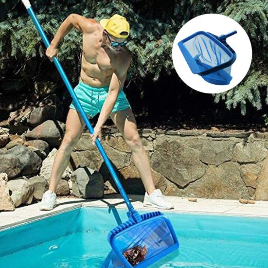 Сетка для скиммера для бассейна Ультратонкая сетчатая конструкция Усиленная рама Простая установка Инструмент для очистки скиммера для листьев бассейна