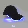 Simplicity Punk Style Baseball Hat Luminous Cap Tourism Headwear Fashion Bright Snapback LED Light