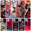 Чехол для телефона Hades Action Soft Cover для iPhone 16 17 Air 15 14 Pro Max 16E Чехол для телефона 13 Mini 12 11 7 SE 8 С рисунком Подходящие чехлы 16 1