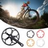 Aluminum Alloy Folding Bike Chainring Crankset 130mm BCD 45T 47T 53T 56T 58T Single Speed Chainwheel for Folding Bikes