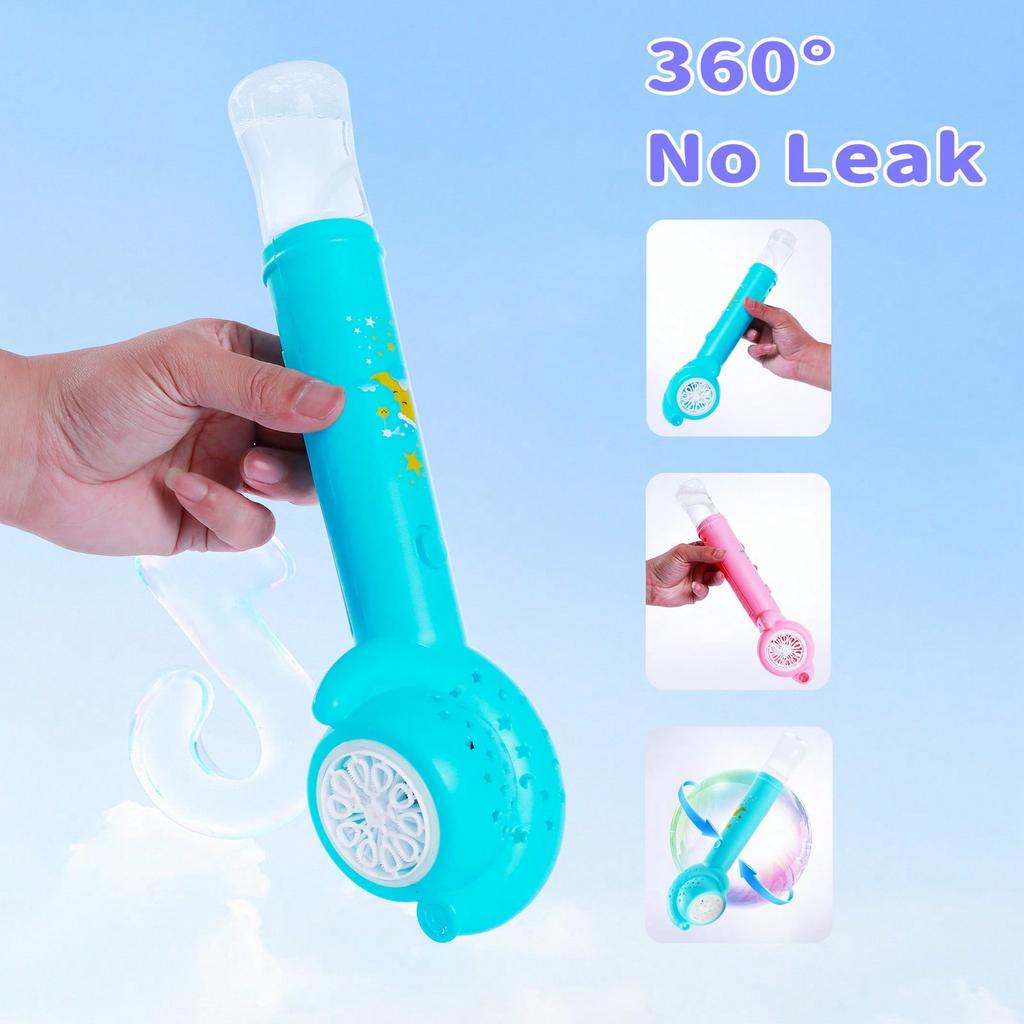 Пистолеты-пузыри «Луна» для детей, Электрическая машина для пузырей со светодиодной подсветкой, Безопасные игрушки для улицы для мальчиков и девочек 3-12 лет, Подарки для дня рождения, свадебной вечеринки