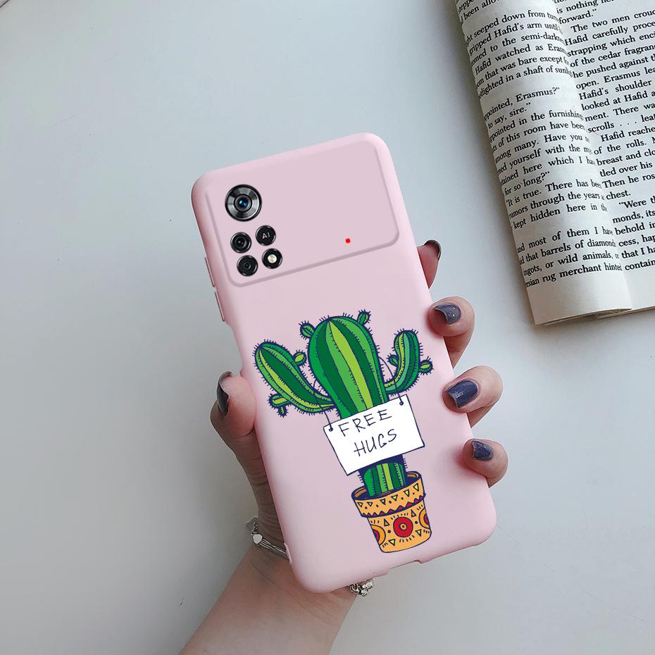Чехол для Xiaomi Poco X4 Pro 5G Милый Мультяшный Задний Чехол Мягкий Силиконовый Чехол для Телефона Для Xiaomi Poco X4 X 4 PocoX4 Pro X4Pro 5G Funda