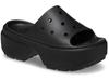 Crocs Сандалии Stomp Slide 209346-001 (Черный/25.0/Женский)