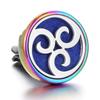 Stainless Steel Hollow Car Bracket Car Aromatherapy Trend Clip Life Tree Car Aromatherapy Clip Perfume Dispenser