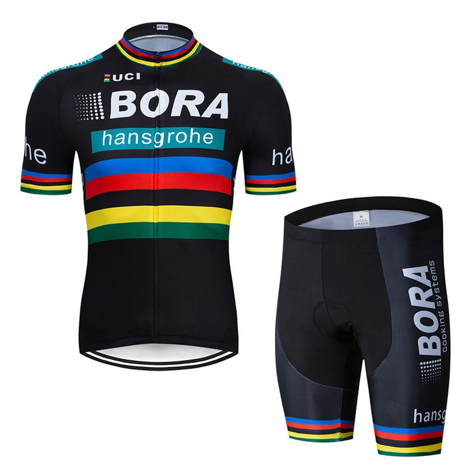Summer Cycling Suit Tour De France Road Racing Bicycle Short-Sleeved Suit Perspiration And Moisture Absorption Event Men'S Quick Drying