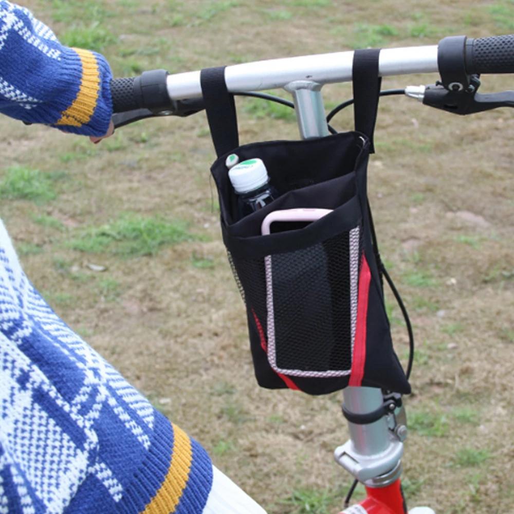Canvas Electric Vehicle Bag Bike Basket Bicycle Storage Bag Cycling Front Storage Bag Bicycle Bags