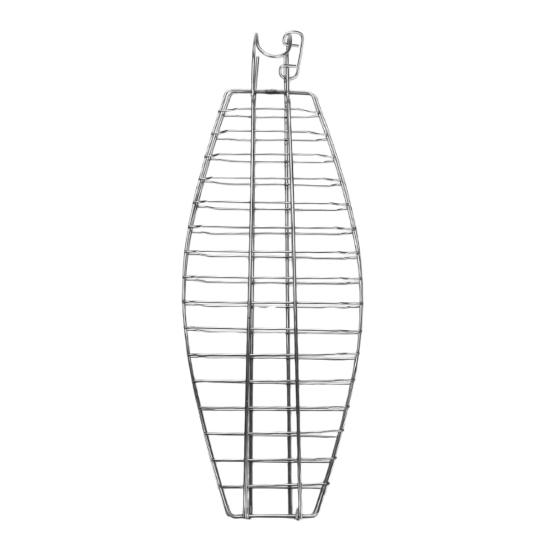 Корзина для жарки рыбы на гриле из нержавеющей стали, подвесная решетка для жарки рыбы, регулируемые запирающиеся петли, инструмент для переворачивания рыбы на гриле для целой рыбы и морепродуктов