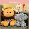 Lion Elephant Dog Plush Animal Toy With Durable Filling For Kids Gift Decor Room
