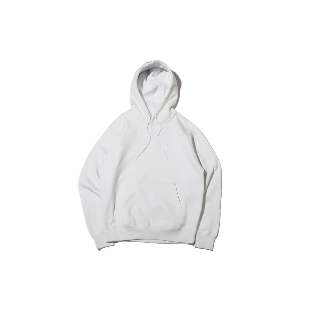 Nike Embroidered Logo Fleece Hoodie Men Tops White DA0316-121