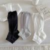 Thin Short Socks Mesh Ruffle Ballet Style Cuffs New Fashion Leg Warmers  Women Girls