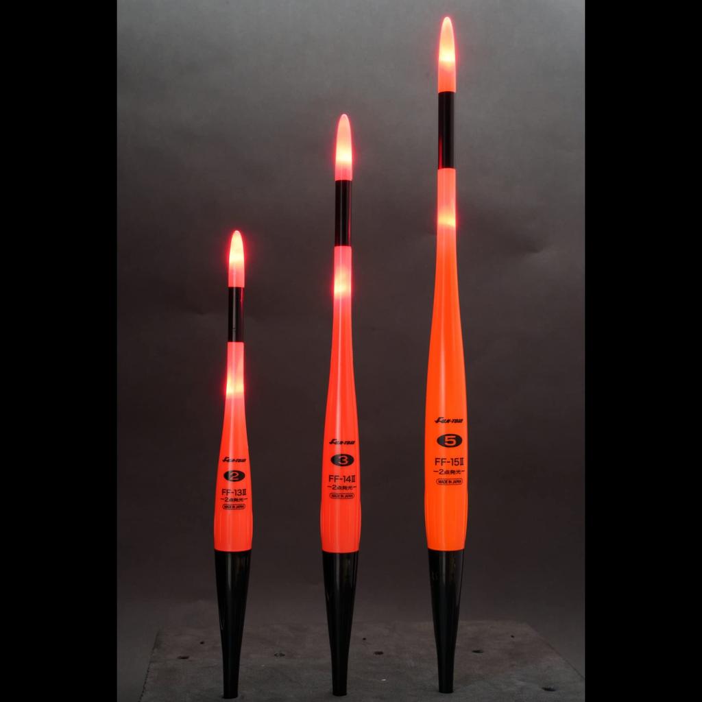 Электрический поплавок с красным, совместимый с Made in Japan Fuji-Toki FF-15II 2-точечное освещение, сверхяркий светодиод, 5-дюймовые грузила,