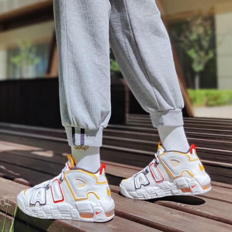 Nike Детские кроссовки Air More Uptempo GS Rosewell Raygun белые DD9282-100