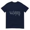 Im A Project That Keeps Jesus Busy Christian Humor Tshirt