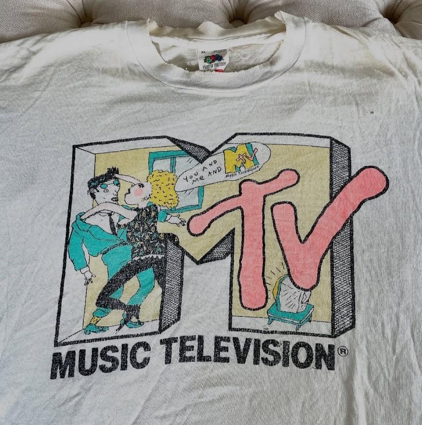 90s MTV High-Quality Reprint Tshirt Gift All Size S-4XL