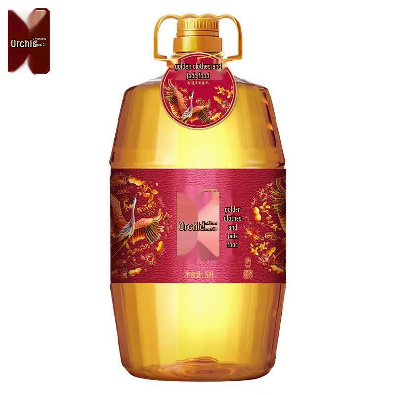 Hujihua Ancient Pressed Peanut Oil 5L