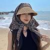 French Retro Sun Hat Sweet Loli Peaked Cap Fashion Headscarf Hat for Women Spring and Summer