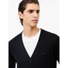 Lacoste Мужской кардиган из мериносовой шерсти с V-образным вырезом Ah5665 54n 031 q2nAh5665 54n031