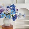 Iris Artificial Flower Realistic Faux Iris Flowers 33" Soft Fabric Indoor Outdoor Decor for Wedding Bridal Bouquets Centerpieces