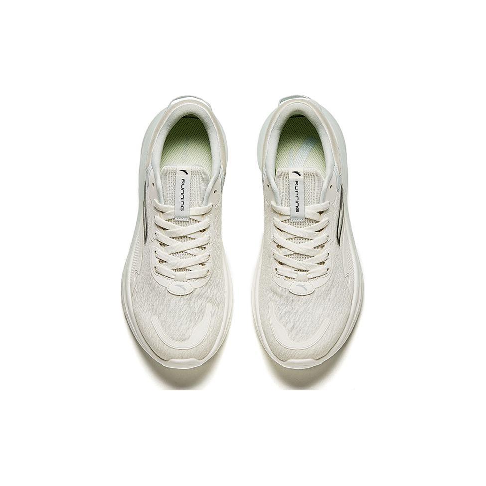Anta Comfortable Slip Resistant And Breathable Slip Resistant And Breathable Low top Running Shoes Men's Beige 912425517-2