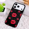 Красная помада Kiss Me Чехол для телефона Fundas для iPhone 17 Air 16 15 11 12 14 13 Pro Max Ударопрочный чехол