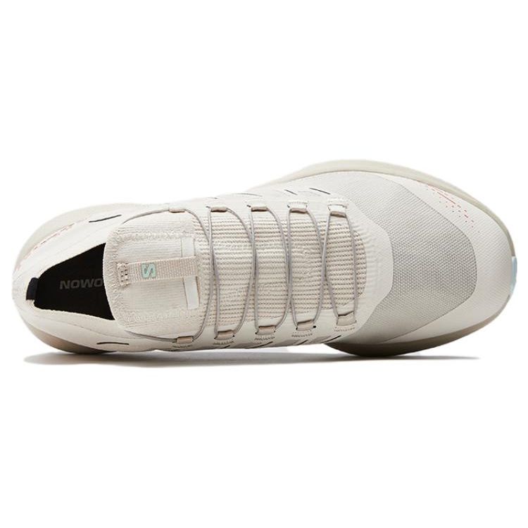 SALOMON Pulsar Trail Pro 2 Outdoor Sports Fabric Shock Absorption Non-Slip Low-Top Running Shoes Men Sneaker White 472096