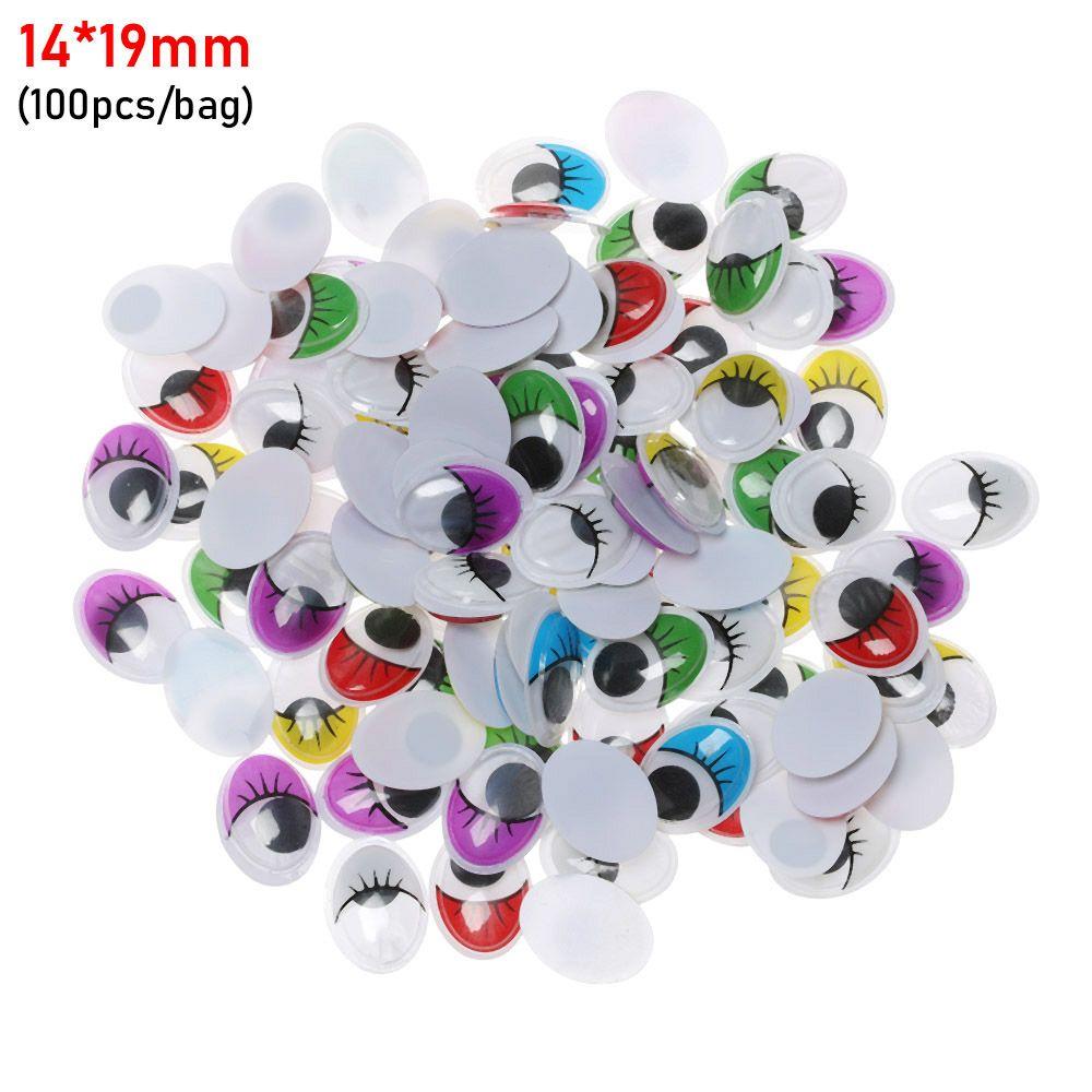 Animals Parts Plastic Plush Panda Eye 3D Dolls Accessories Wiggling Moving Eyes DIY Dolls Materials