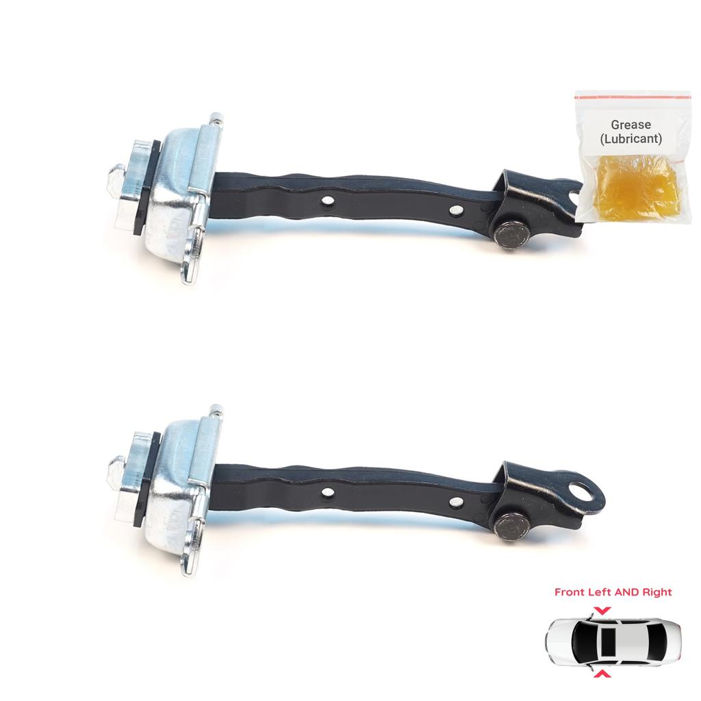 EDP1633-1 2 Pieces Front Door Stop Check Assy Limiter Strap for Nissan Qashqai MK1 J10 Dualis 2006-2014 80430JD000