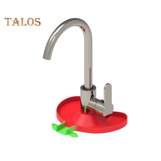 Сливная подушка для крана, экологически чистый термостойкий силиконовый прочный смеситель для раковины, брызгозащищенный коврик, уловитель капель, кухонный инструмент