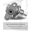 Fuel Pressure Regulator Kit Replace 861126A1 9-33206 Fit for Mercruiser 4.3L 5.0L 5.7L & 6.2L MPI Stern Drive, with Gasket