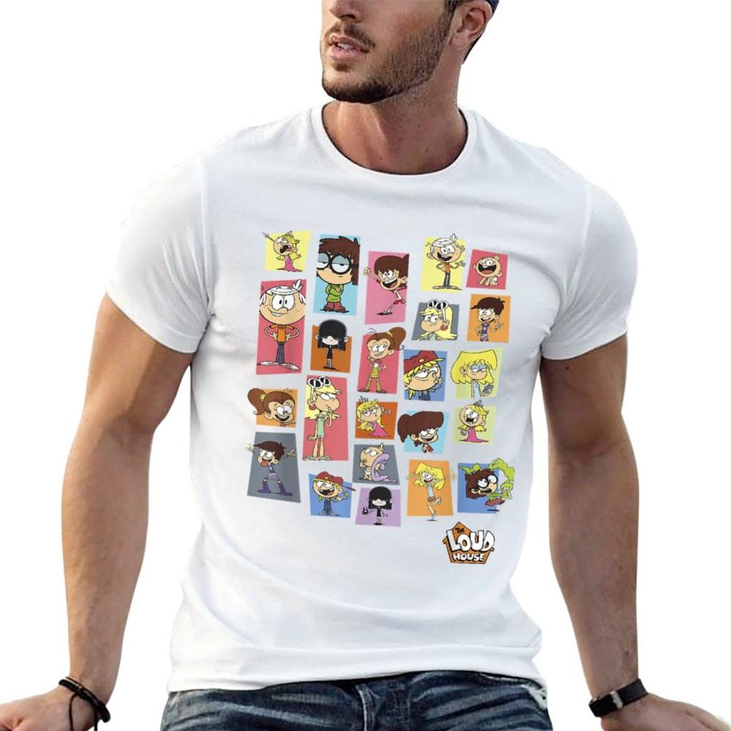 The Loud House Colorful Panels Tshirt T Shirts For Unisex Pack White Anime Tshirt Essential T Shirt Tshirt