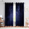 Шторы с принтом «Настоящее звездное небо», 3D, на заказ, для гостиной, кабинета, украшения дома, 2 шт.