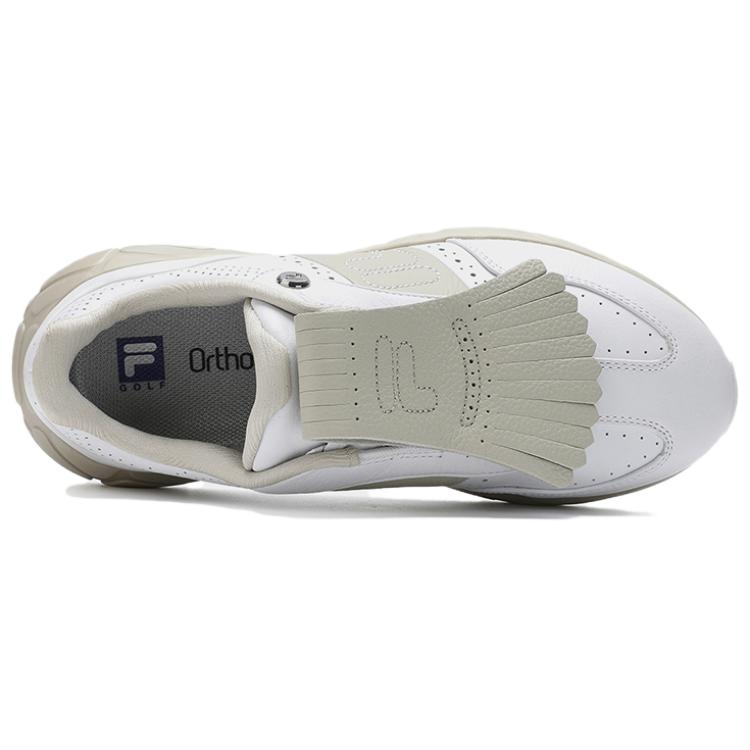 Fila Женские кроссовки для гольфа Gf Driver, удобные, прочные, с низким верхом, белые, A12W521705F-WT