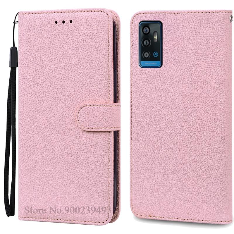 Чехол для ZTE Blade A71, мягкий силиконовый кожаный чехол-кошелек, чехол для ZTE Blade A71, мягкая задняя крышка, чехол Fundas Shell