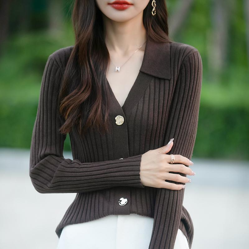 Женский легкий кардиган из 50% шерсти и 50% шелка Mulberry — универсальный трикотаж на все 4 сезона для комфорта и стиля в любое время года