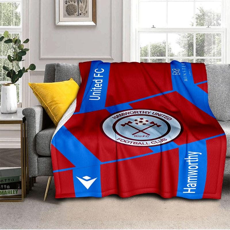 Ham-worthy United Football Club Blanket Lightweight Ideal Bedding Blanket Perfect for Travel, Living Rooms, Offices, Sofas, Fan Christmas gift