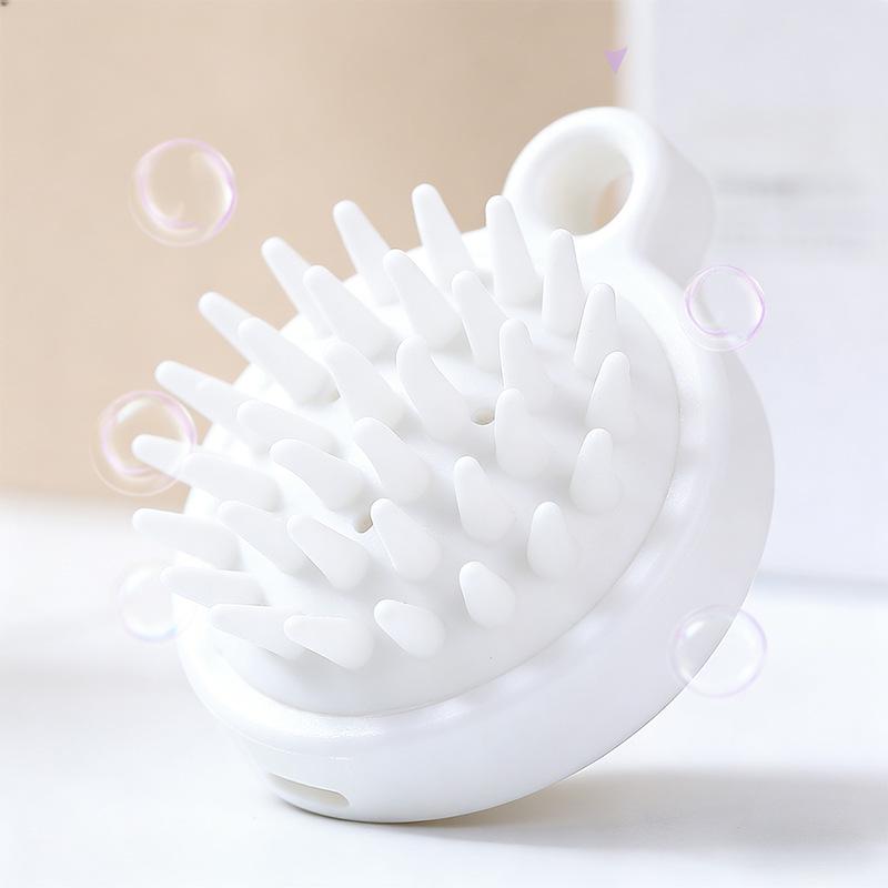 Japanese-Style Silicone Scalp Massager & Shampoo Brush