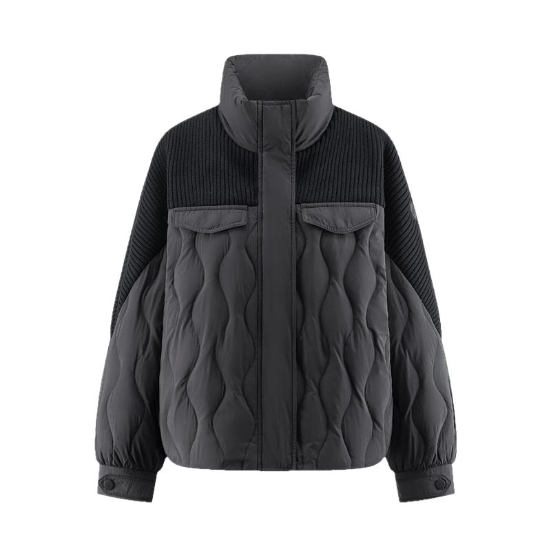 Женский легкий пуховик Eral с трикотажными вставками