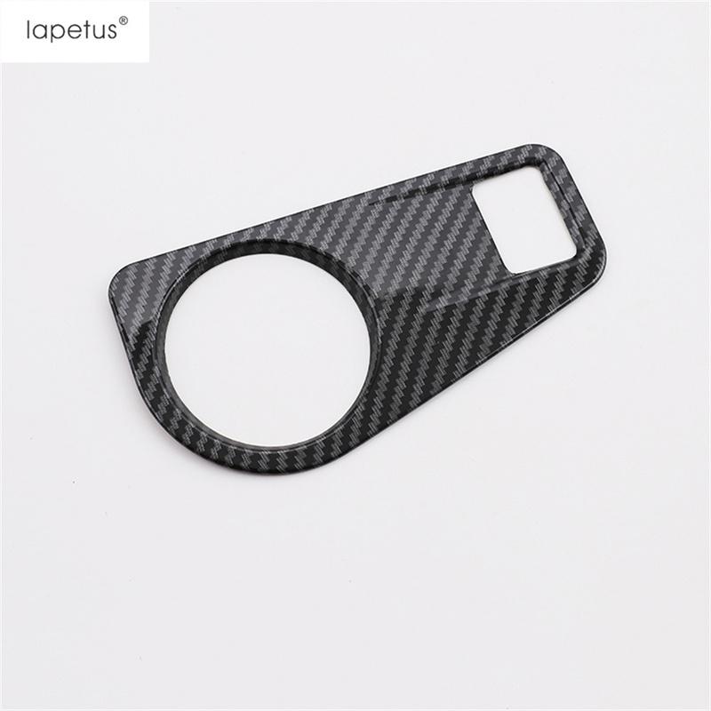 Car Head Light Lamp Switch Control Panel Decoration Cover Trim For Volkswagen VW Tiguan MK2 2016 - Carbon Fiber Accessories