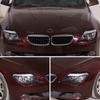 Piano Black Headlight Eyebrow Trim Sticker For BMW 6 Series E63 E64 2006-2010