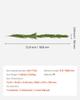 Christmas Garland, 1828 mm Realistic Norfolk Pine Garland, Evergreen Real Touch Artificial Faux Greenery Garlands, for Holiday Indoor Outdoor Xmas