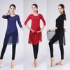 Женский модальный костюм средней длины для танцевальной практики для современных и классических китайских танцев