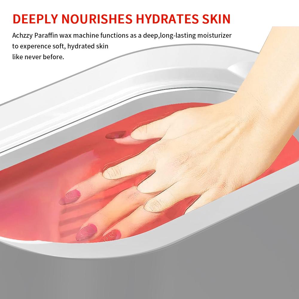 Премиальный парафиновый воск для рук и ног – Увлажнение спа-уровня, Облегчение боли при сухой коже, трещинах пяток, артрите и уходе за суставами (200г, 100% Натуральный)