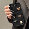 Применимо к чехлу для мобильного телефона vivos17s18s19s20 трехмерная кукла iQOOZ10Turbo/y300 силиконовый y52s