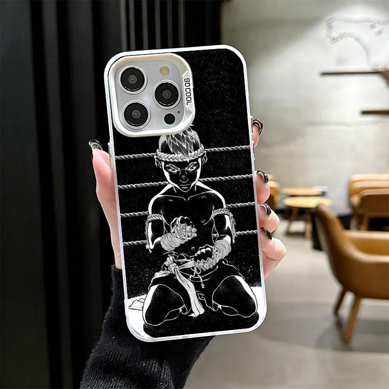 Мягкий чехол для телефона Муай Тай Бокс Fight для iPhone 15 16 17 Pro Max 17Air 16E 14 Plus 13 12 Mini Ударопрочный чехол Задняя крышка