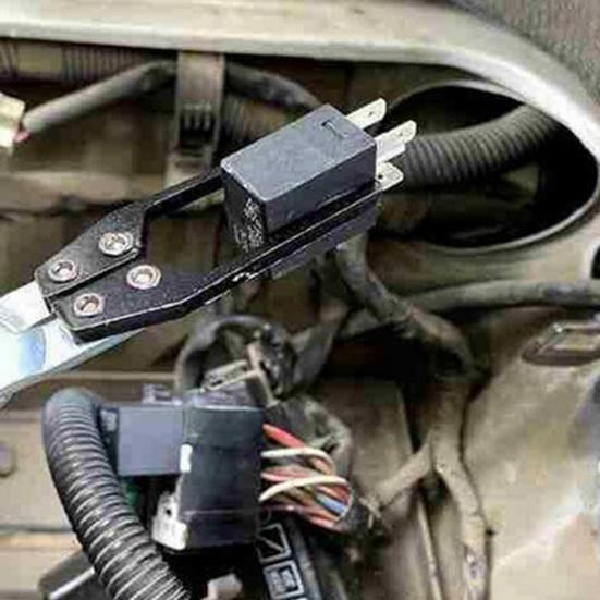 Съемник реле Автомобильный съемник реле и предохранителей Тонкий наконечник Рукоятка Плоскогубцы для тесных пространств Съемник поводка стеклоочистителя