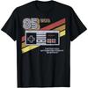 Graphic Birthday Gift Game Controller Retro Stripe 85 T-Shirt Men Clothing Streetwear Graphic T Shirts Harajuku