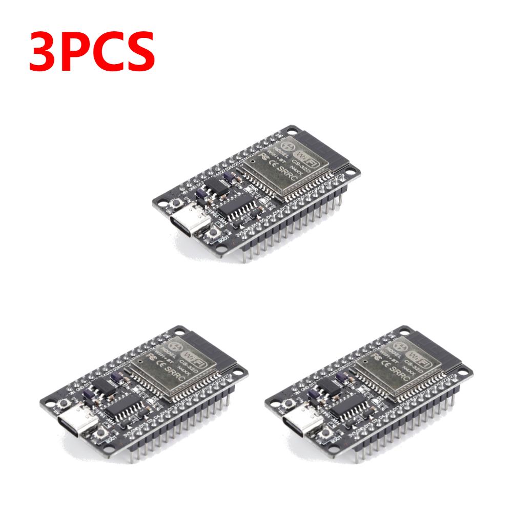 ESP32 Development Board 30Pin USB TYPE-C Wireless WiFi Bluetooth Module Ultra-Low Power Consumption Dual Core for Smart Home