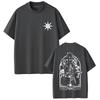 Игровой Dark Souls Praise The Sun Графическая футболка Мужская Женская Винтажная Готическая Рок Футболки Мужская Повседневная из чистого Хлопка Топ с коротким рукавом