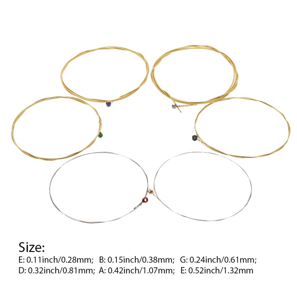 Струны для акустической гитары Orphee TX630 (.011 .052) 75 25 Фосфорная бронза