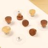 2/4/8/10/20pcs Self-adhesive Wooden Hook Home Accessories Bathroom Wall Hook Bedroom Coat Storage Rack Towel Key Decoration Hook Hanger